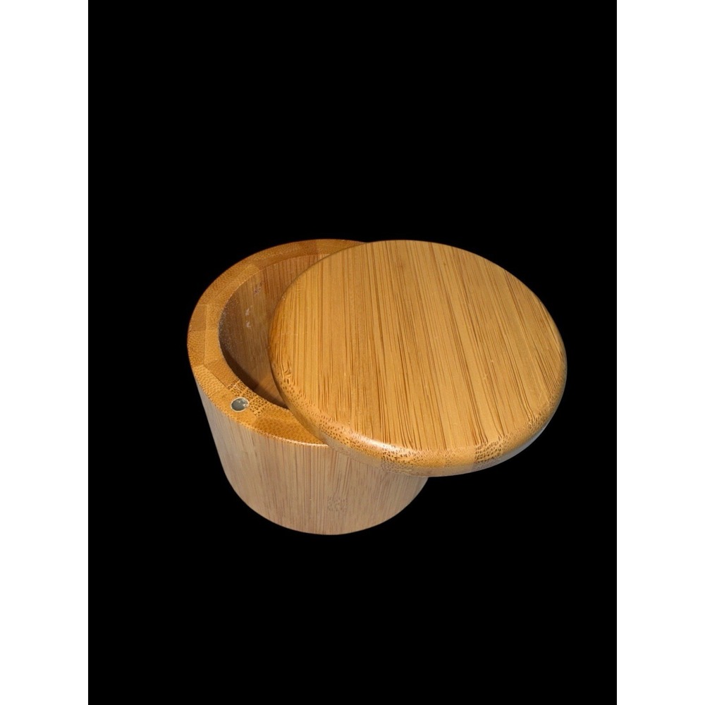 Totally Bamboo Salt Cellar with Magnetic Lid - Also Great for Herbs & Spices 6oz
